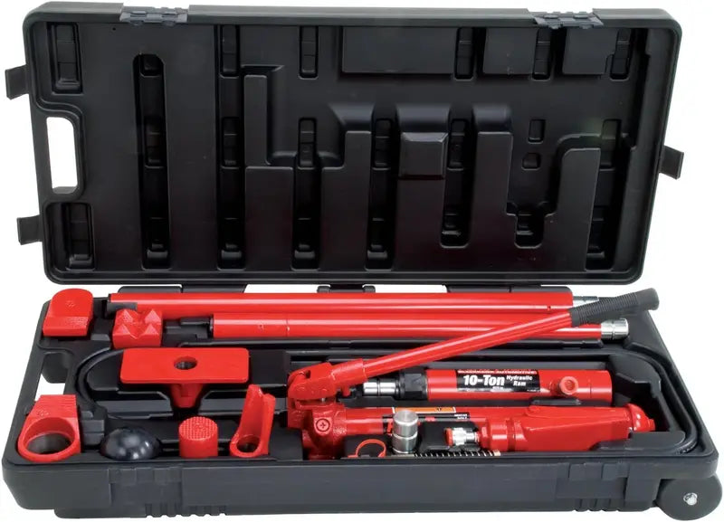B65115 Hydraulic Body Repair Kit  19-Piece, 10-Ton Capacity Set for Auto Collision Restoration