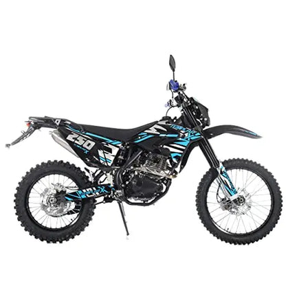 X-PRO Templar X 250cc Dirt Bike, Zongshen Engine, 6-Speed Manual, Adjustable Forks, Alloy Wheels, LED Lights, 9L Fuel Capacity