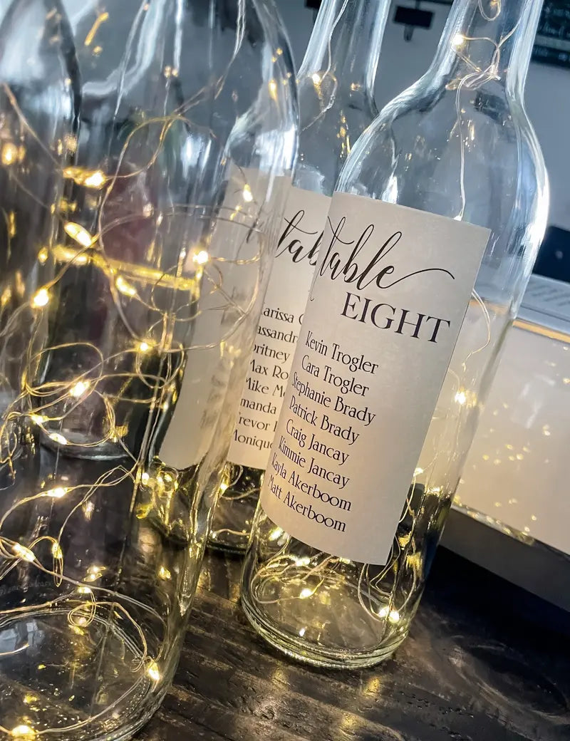 Custom Printable Wine Bottle Labels for Special Occasions