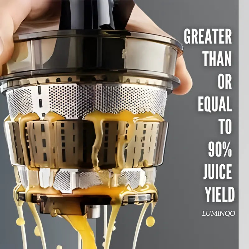 Wide-Feed Electric Juicer for Whole Fruits  Fast Cold-Press Extraction