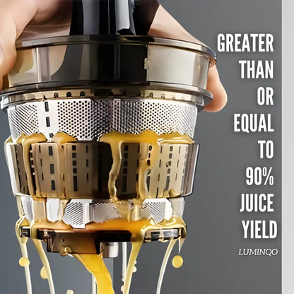 Wide-Feed Electric Juicer for Whole Fruits  Fast Cold-Press Extraction