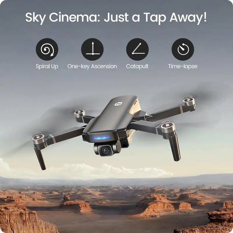 Holy Stone HS360S GPS Drone  4K UHD Foldable Quadcopter with 10,000ft Range & Smart Return Features
