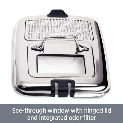 All-Clad Stainless Steel Deep Fryer  Electric Immersion Fryer with Precise Temp Control