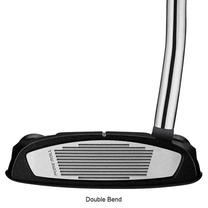 TaylorMade Spider Tour Black Putter  Double-Bend Shaft, High-MOI Mallet, Tour-Validated Alignment