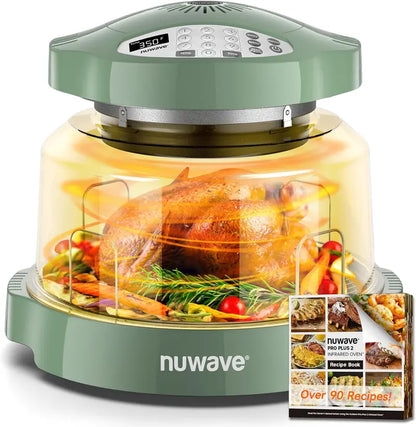Nuwave Oven Pro Plus  Infrared Air Fryer Countertop Oven with Smart Cooking