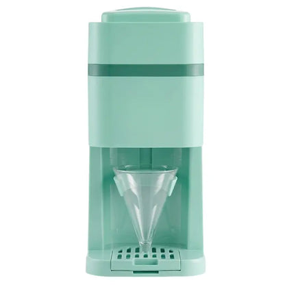 16 oz Shaved Ice Maker with Cone Holder for Homemade Snow Cones
