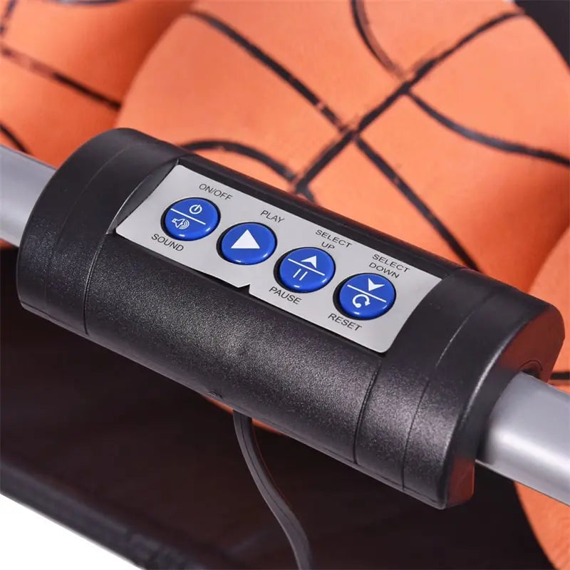 Foldable Indoor Basketball Arcade Game with LED Scoring & 4 Balls