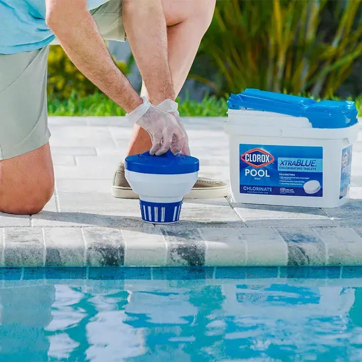 Swimming Pool Chlorine Tablets  25-Pound Bulk Pack of Slow-Dissolving Sanitizing Tablets for Clear, Safe Water
