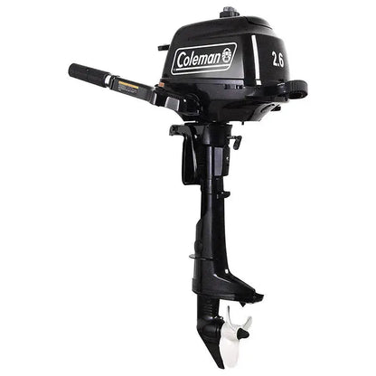 2.6 HP Short-Shaft Outboard Motor  Black Marine Propulsion Engine