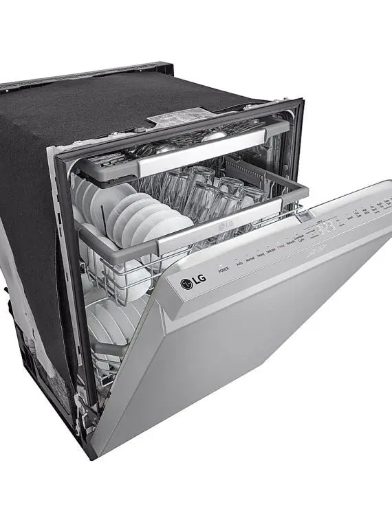 2025 Top-Control Stainless Steel Dishwasher  24-Inch Built-In Model with Third Rack, QuadWash Pro Cleaning, and Ultra-Quiet 42 dBA Operation