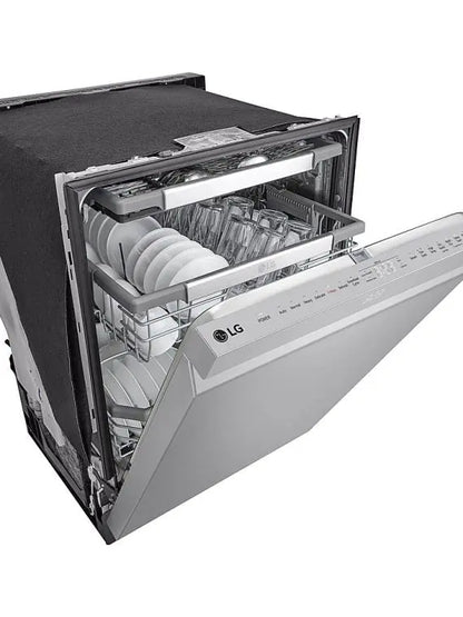 2025 Top-Control Stainless Steel Dishwasher  24-Inch Built-In Model with Third Rack, QuadWash Pro Cleaning, and Ultra-Quiet 42 dBA Operation