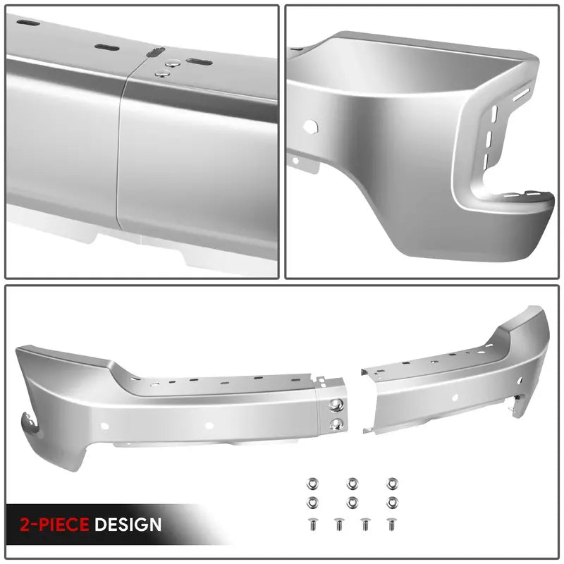 Modular Front Bumper for 20192021 Chevy Silverado 1500 & 2022 Limited Edition  With Parking Sensor Mounting Holes