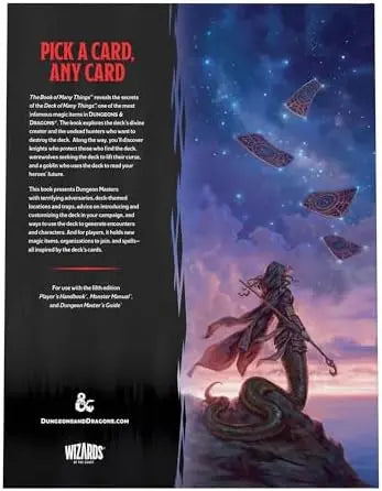 Dungeons & Dragons Deck of Many Things  Includes Book of Many Things