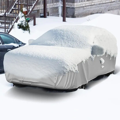 Premium Outdoor Car Cover  Fully Waterproof Auto Protector with Soft Cotton Interior Lining