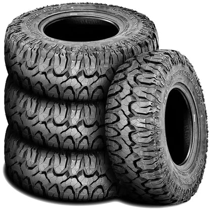 Set of 4 (FOUR) Milestar Patagonia M/T LT 285/75R16 126/123Q E (10 Ply) MT Mud Tires