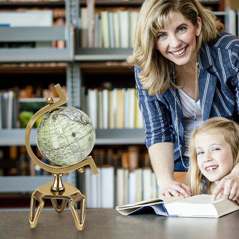 Educational World Globe  5″, 8″, or 10″ Diameter Desktop Geography Model