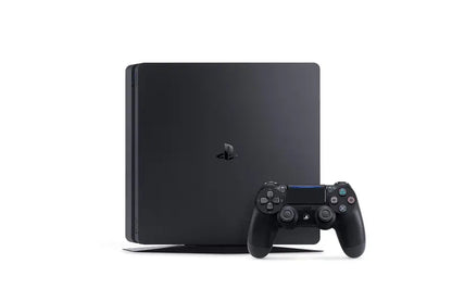 Refurbished PlayStation 4 Slim  1TB Storage Gaming Console with Streamlined Design