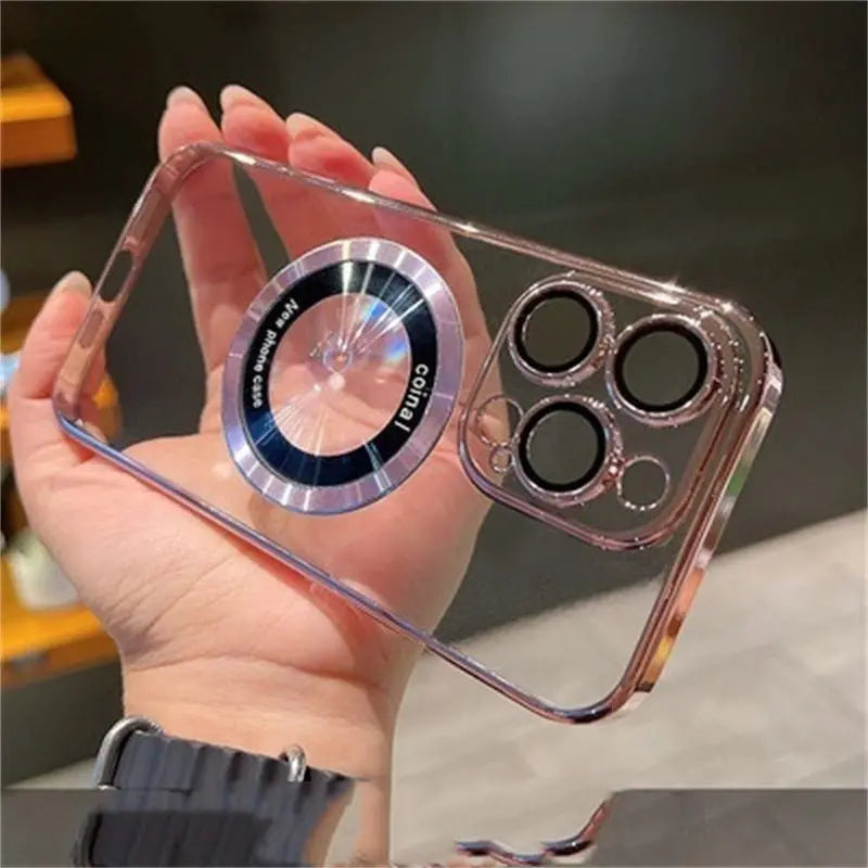 Crystal-Clear MagSafe iPhone Case with Premium Protection
