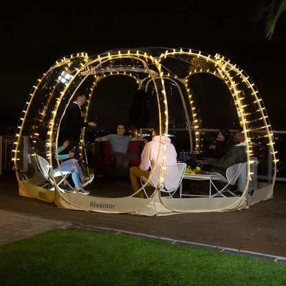 Pop-Up Bubble Tent Gazebo  810 Person Igloo-Style Dome Canopy for Patio, Garden, or Outdoor Events