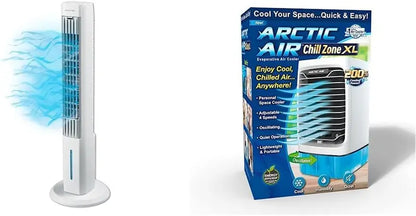 Tower Plus Chill Zone XL Air Cooler & Evaporative Cooler Combo