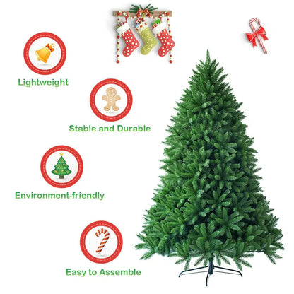 5-Foot Unlit Artificial Christmas Tree  Lifelike Branch Structure