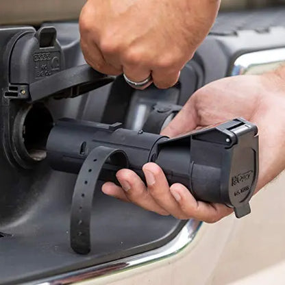 CURT Echo Mobile Electric Trailer Brake Controller with Bluetooth-Enabled Smartphone Connection