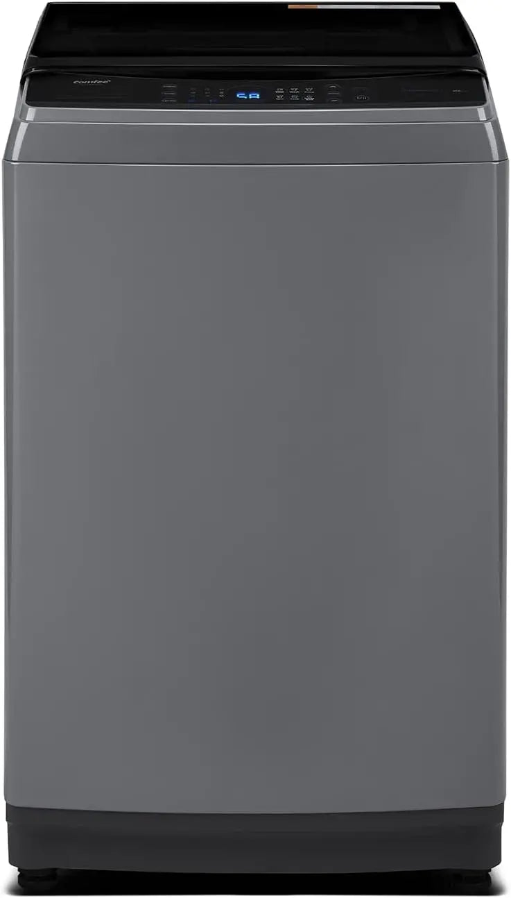 Comfee 0.9 cu.ft Fully Automatic Portable Washing Machine  LED-Controlled Compact Washer with Dual Drums and Space-Saving Design