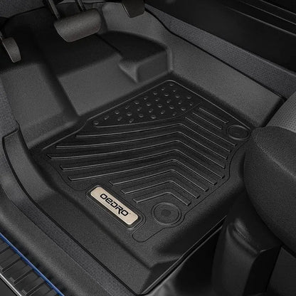 Floor Mat 3 Row Compatible with 2014-2020 Infiniti QX60 2013-2020 Nissan Pathfinder TPE All-Weather