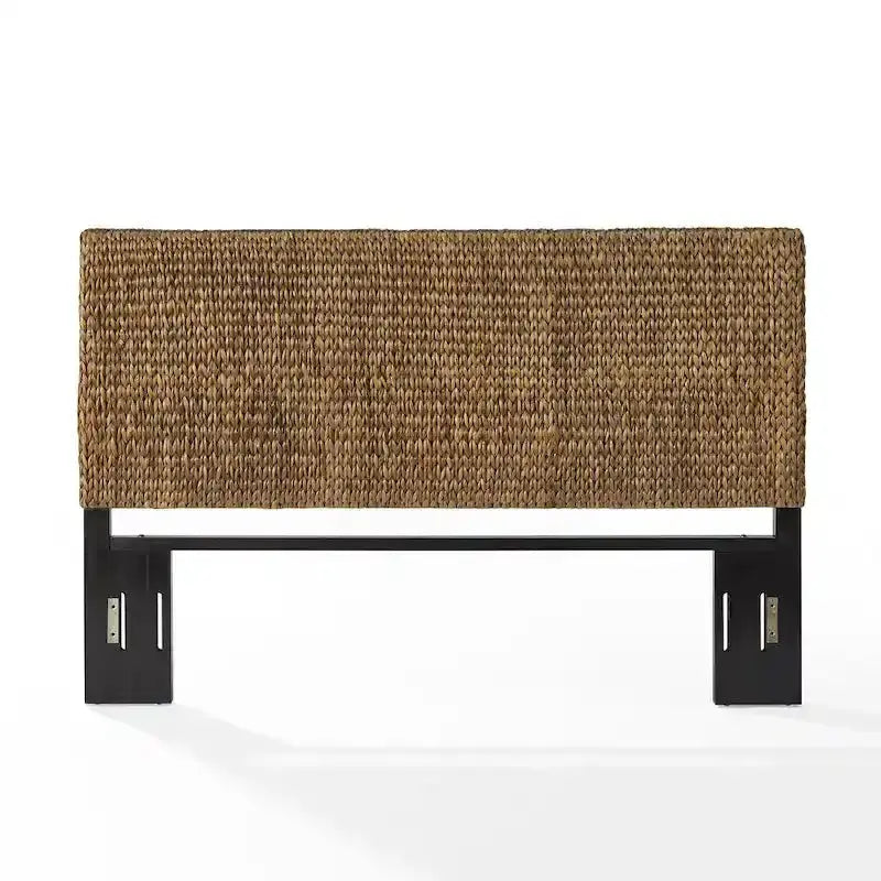 Crosley Edgewater Queen-Sized Upholstered Headboard — Coastal-Inspired Design with Clean Lines