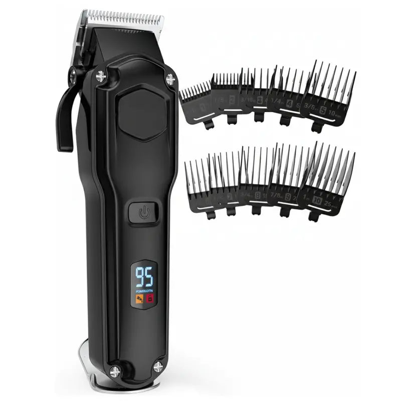 Heavy-Duty Pet Clipper with Stainless Steel Blade for Dense or Double Coats
