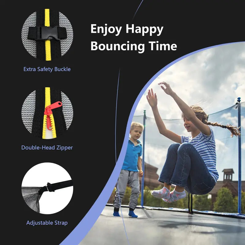 Weatherproof Replacement Trampoline Net for 816FT Round Models