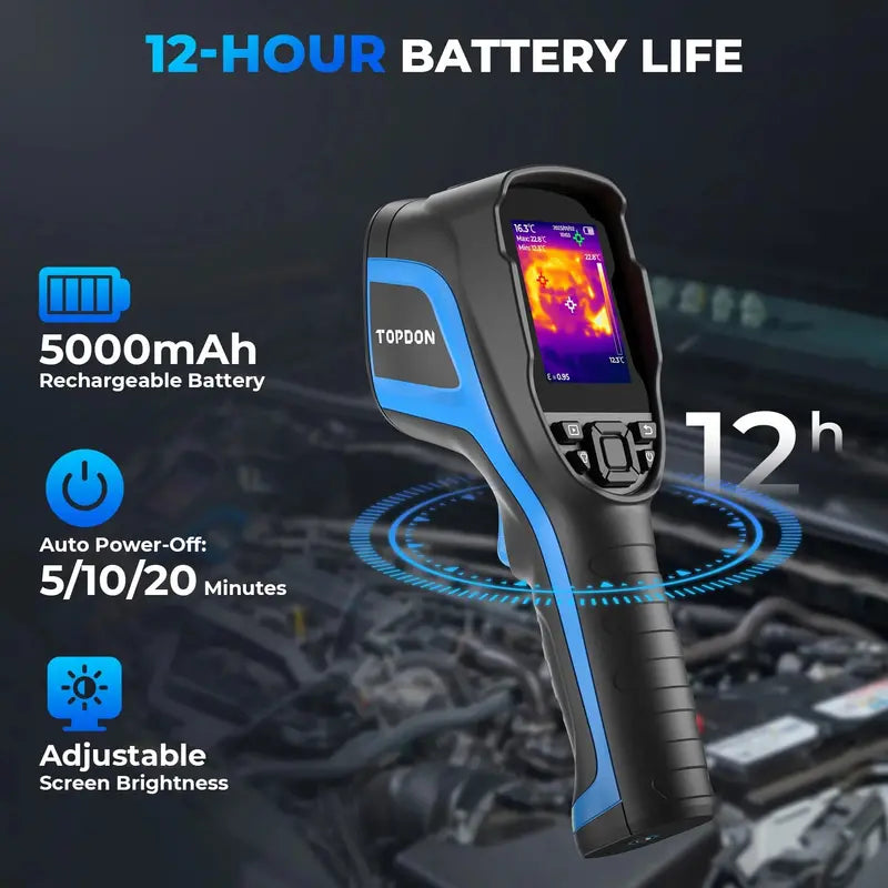 TOPDON TC100 Thermal Imaging Camera  256×192 IR Resolution, Handheld Diagnostic Tool