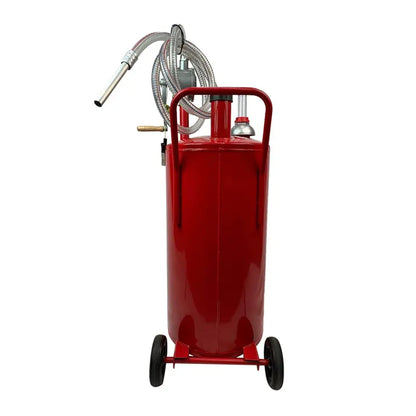 Yesfashion Gas Tank, 20 Gallon Gas Caddy with Wheel Convenient Gasoline Diesel Fuel Transfer Tank Drum Tool Jgc20 Pantone 186c