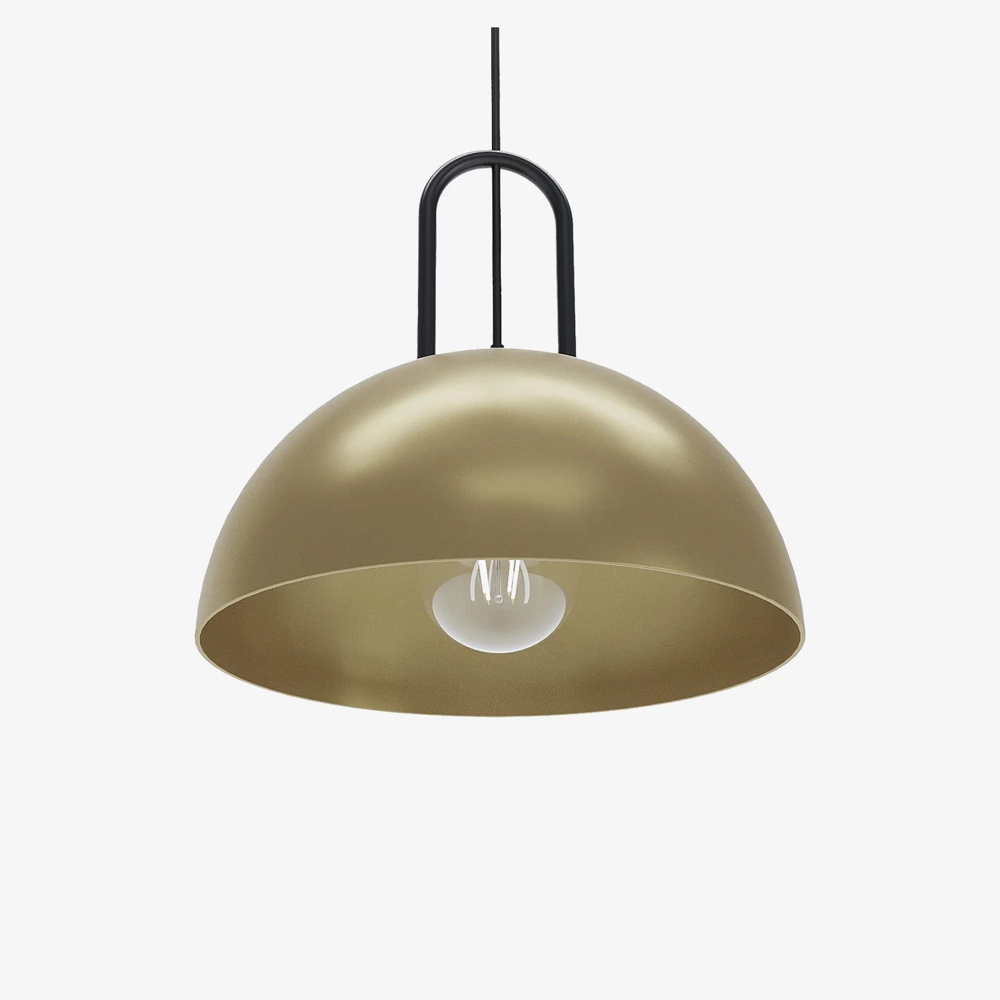 Luminaire suspension métal