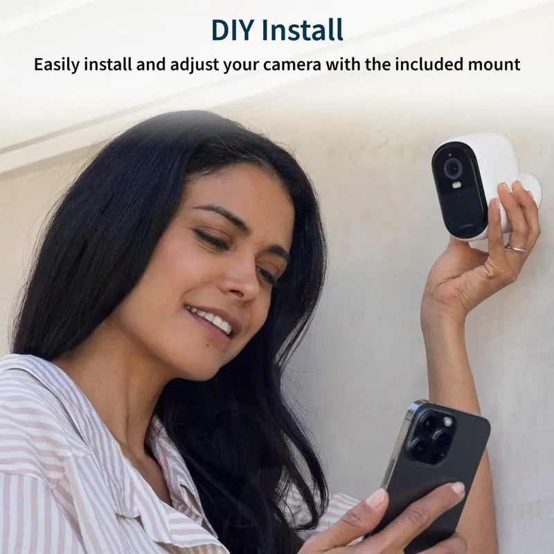 Arlo Essential XL Outdoor Camera HD   Wireless 1080P Security Surveillance Camera with 4X Longer Battery Life