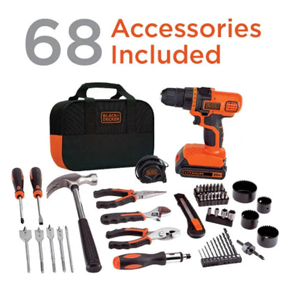 20V MAX LITHIUM DRILL PROJECT KIT