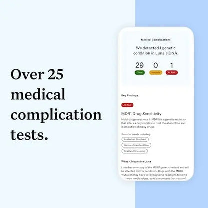 Wisdom Panel Essential Dog DNA Kit: Accurate Test for 365+ Breeds, 30 Health Conditions, 50+ Traits, Ancestry  1 Pack