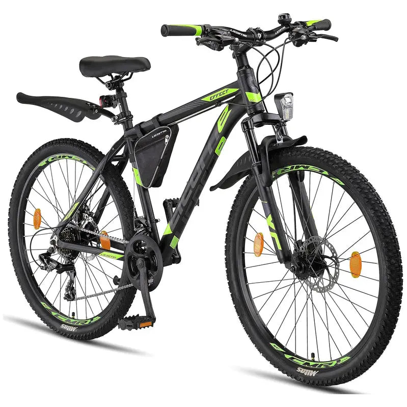 Licorne Bike Effect Premium Mountain Bike  Lightweight Aluminum Frame, All-Terrain Ready