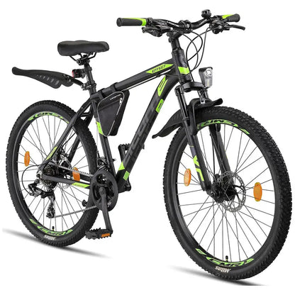 Licorne Bike Effect Premium Mountain Bike  Lightweight Aluminum Frame, All-Terrain Ready