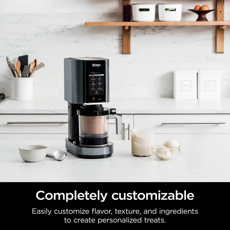 Ninja CREAMi 7-in-1 Ice Cream Maker with 7 One-Touch Programs, 800W, Customizable Treats