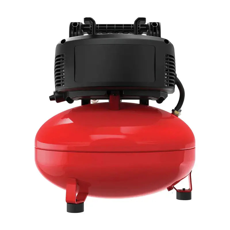6-Gallon Oil-Free Pancake Air Compressor  150 PSI, Portable Design with Accessory Kit