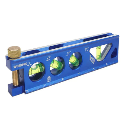 WORKPRO Aluminum Torpedo Level  6.5-Inch Precision Bubble Level for Contractors