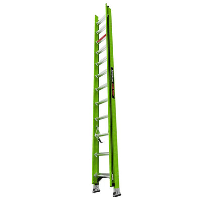 Little Giant HyperLite 24-Foot Fiberglass Extension Ladder  Lightweight, CSA-Approved, 300-Lb Load Capacity