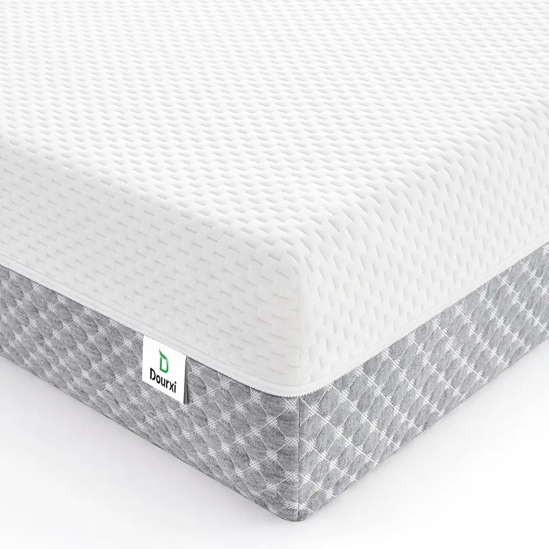 Crib-Sized Dual-Sided Toddler Mattress  Triple-Layer Memory Foam with Removable Cover