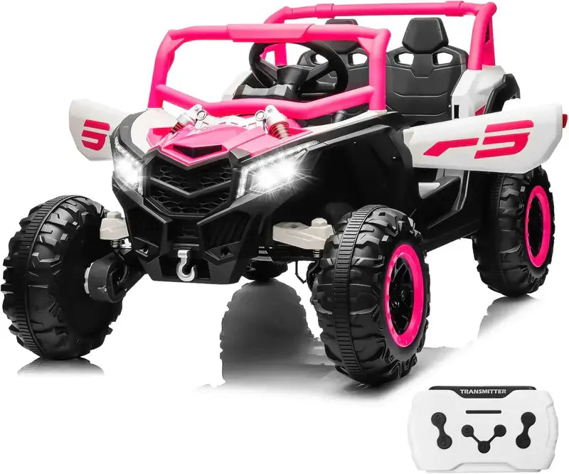 JOYRACER 4x150W RC Off-Road Car for Kids with Shock Absorption and Bluetooth Audio