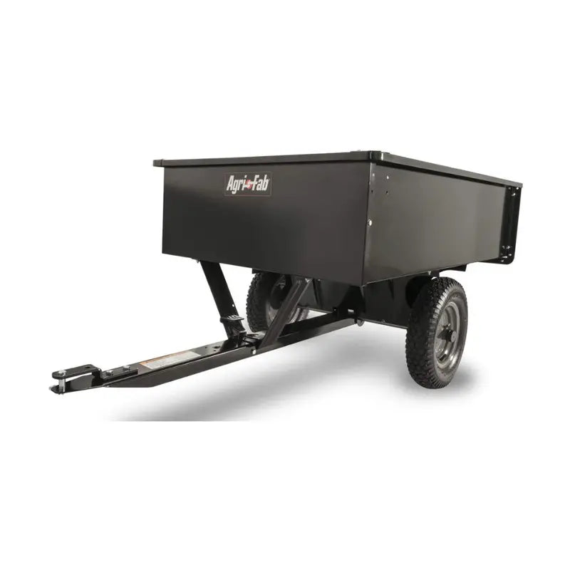 Agri-Fab Tow-Behind Steel Dump Cart  750 lb Capacity