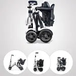 Full-Featured 4-Wheel Electric Mobility Scooter for Adults  Indoor & Outdoor Use