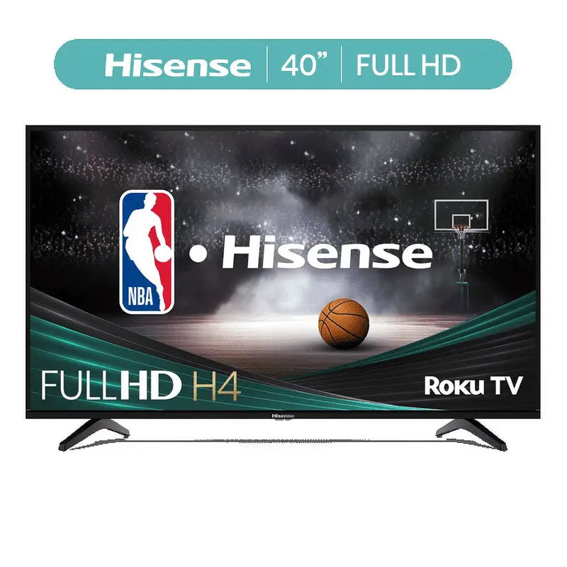 Hisense 40-Inch FHD Roku Smart TV  1080p Resolution, Motion Rate 120, Game Mode & DTS Audio