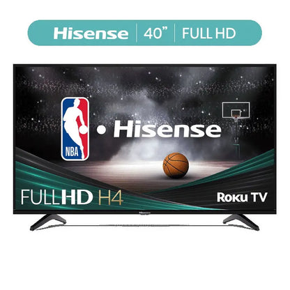 Hisense 40-Inch FHD Roku Smart TV  1080p Resolution, Motion Rate 120, Game Mode & DTS Audio