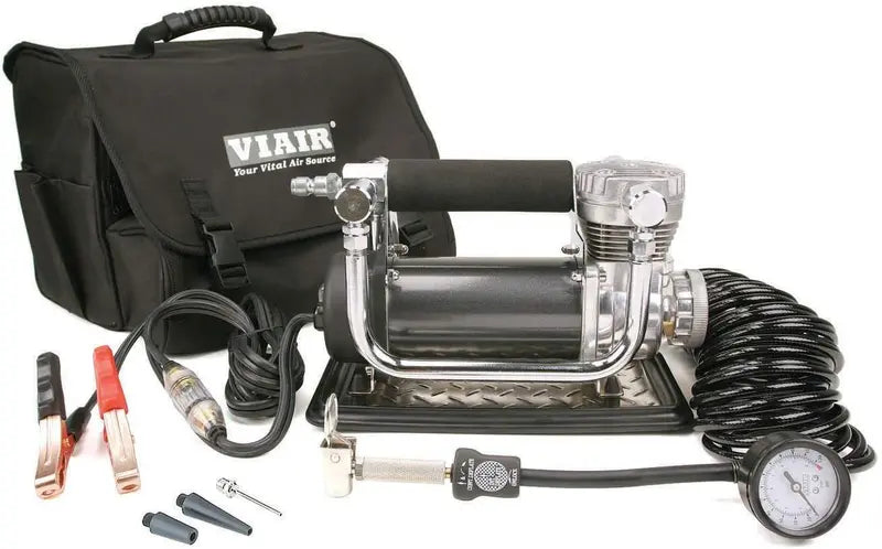 440P Heavy-Duty 12V Tire Inflator  Portable Off-Road Air Compressor, 150 PSI, Fits Tires up to 37″ (44043 Model)